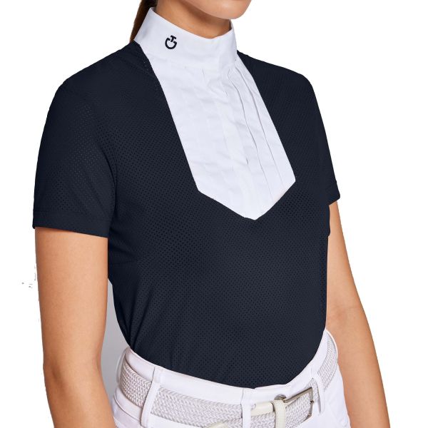 CAVALLERIA TOSCANA 女用比賽衫 (2色可選/短袖/彈性透氣) 