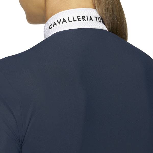 CAVALLERIA TOSCANA 女用比賽衫 (深藍色/S/M) 
