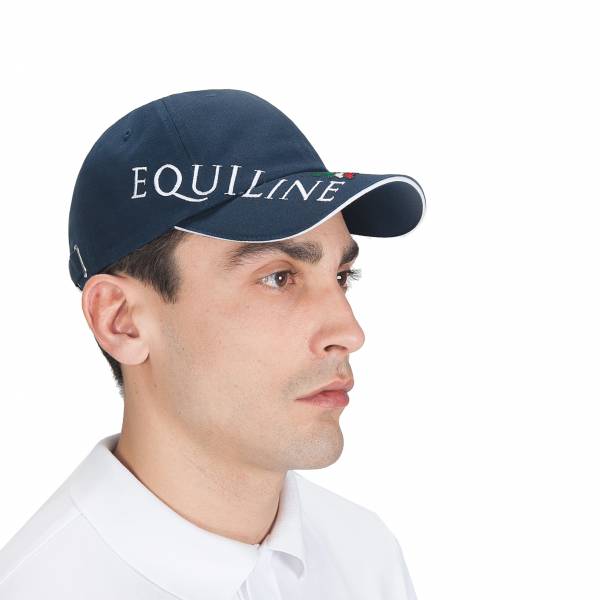 EQUILINE 棒球帽 (EQUILINE字樣/藍色) 