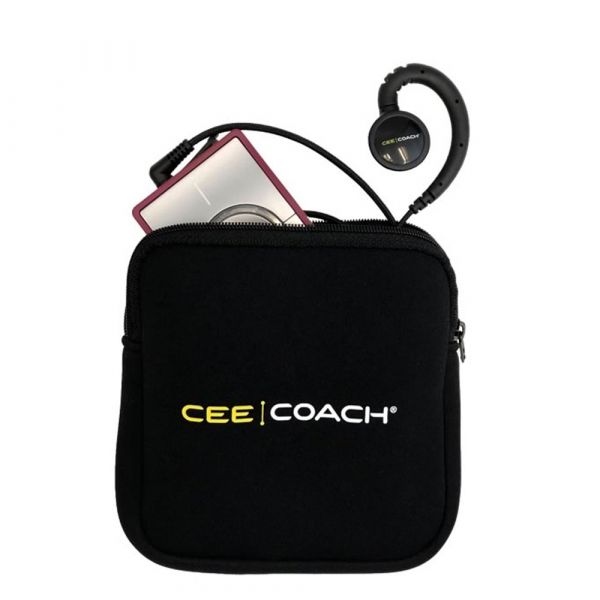CEECOACH 對講機專用保護袋(黑色/拉鍊款) 