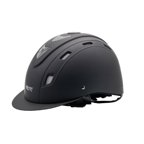 EQUITEC  透氣騎士帽 (可調式/帽襯可拆洗/黑色/S/M/L) 