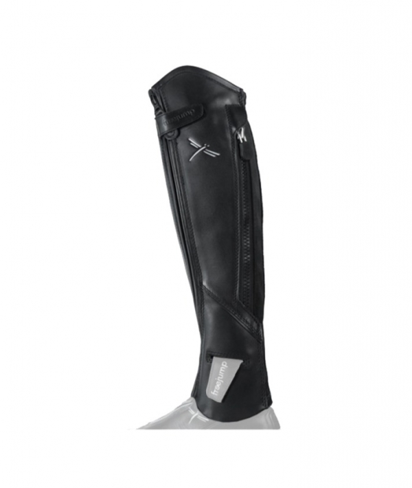 FREEJUMP 新型皮綁腿 (黑色/雙拉鍊設計)【優惠僅限官網】 