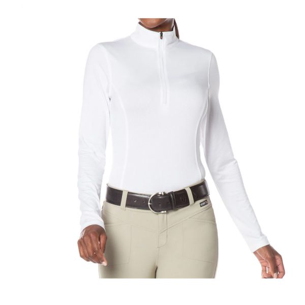 KERRITS 女用比賽衫 (涼感快乾/抗UV/白色/長袖/XS/S) 