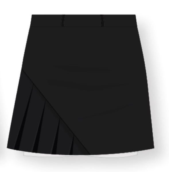 FENIX XCell 高爾夫球褲裙 - BLACK skirt,skort,golf,golf apparel,golf wear,高爾夫,高爾夫褲裙,褲,裙,褲裙,高爾夫球,裙子,短褲,女裙