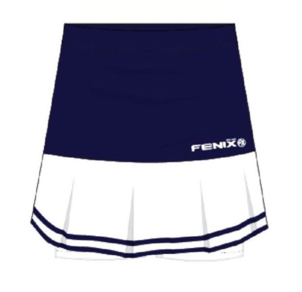 FENIX XCell 高爾夫球褲裙 - NAVY skirt,skort,golf,golf apparel,golf wear,高爾夫,高爾夫褲裙,褲,裙,褲裙,高爾夫球,裙子,短褲,女裙