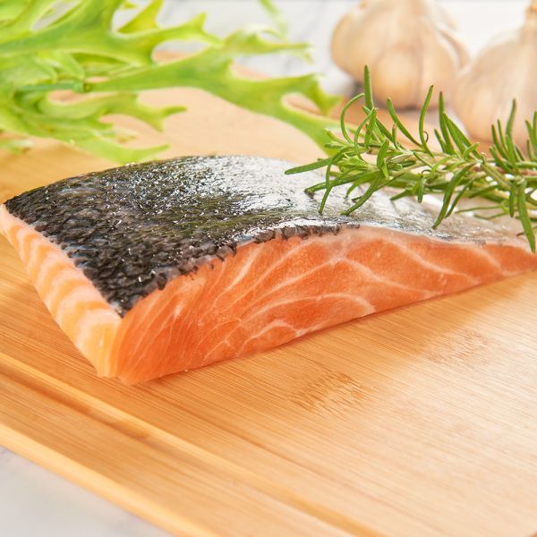 挪威頂級厚切帶皮鮭魚菲力(250g) 鮭魚切片,鮭魚菲力,挪威鮭魚菲力,72有鮭魚