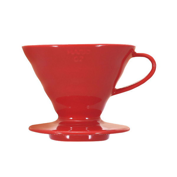 HARIO V60-02  紅色瓷石濾杯 1~3人 NANFE,南菲咖啡,中霏,精品咖啡,莊園咖啡,濾掛咖啡,掛耳咖啡,藍山,藝伎,耶加雪夫,衣索比亞,HARIO