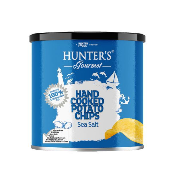 Hunter's Gourmet亨特手工洋芋片(海鹽味)40g-全素 