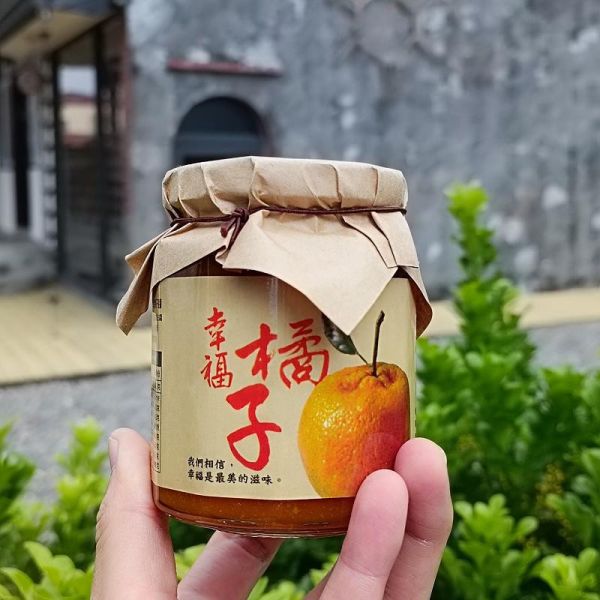 幸福橘子果醬 振東柑園 320g 果醬,夢啡名,竹山,台灣,有機,農產,農產品