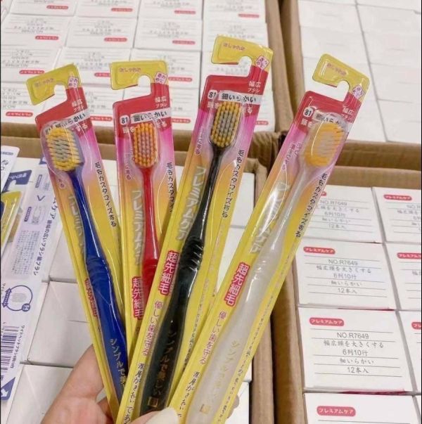 日本熱賣第一名寬頭牙刷24支 