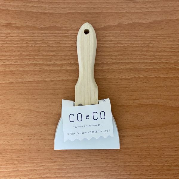 日本製 木柄合成橡膠 / 矽橡膠刮刀 
