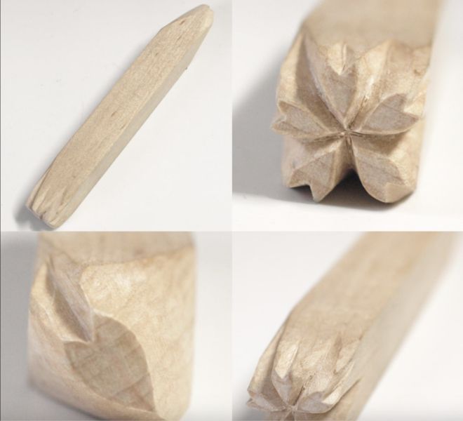 日本製造 花型三角押棒 牡丹/櫻花 