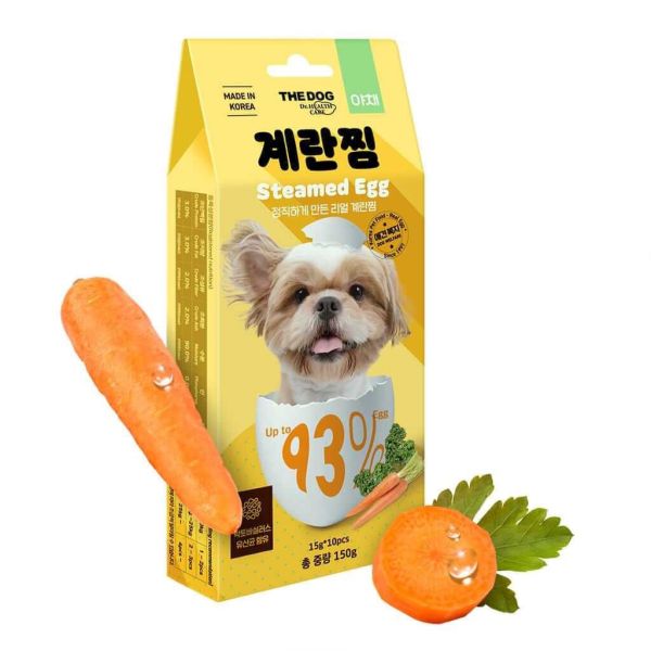 【韓國Thedog】蒸蛋條-盒裝(15g*10條) 