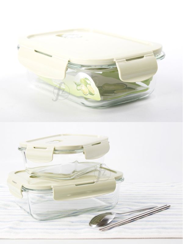 GC-RE-700 耐熱玻璃保鮮盒/長方型700ml 