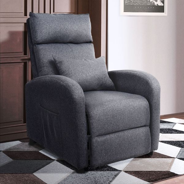 夏洛特布面休閒躺椅-贈送腰枕 hamptom,沙發,單人座,躺椅