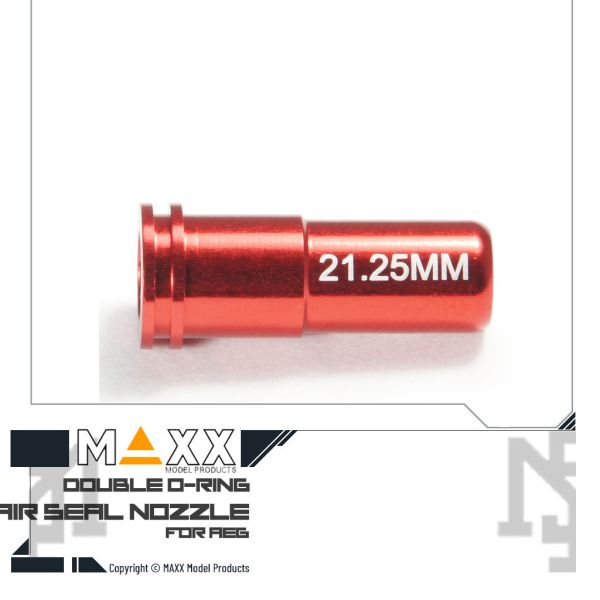 MAXX 電槍用 雙O環 氣密型 推嘴 (21.25 mm) (怪怪, VFC) MAXX,電槍用,AEG,雙O環,氣密型,推嘴,21.25 mm,怪怪,VFC,MX-NOZ2125AL