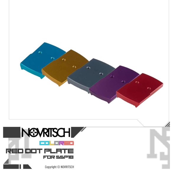 NOVRITSCH SSP18 原廠客製 異色 紅點轉接板 (藍, 金, 灰, 紫, 紅) NOVRITSCH,SSP18,原廠客製,異色,紅點轉接板,藍,金,灰,紫,紅