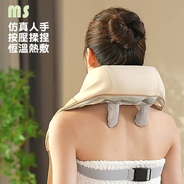 MS無線攜帶式6D肩頸按摩儀 按摩儀,按摩,肩頸,推拿