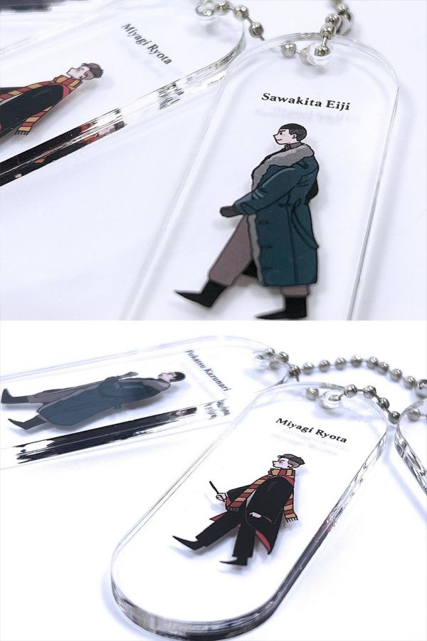 【PRE-SALE CLOSED】479 HP Paro Postcards Set & Acrylic Charm　／SLAM DUNK　Fukatsu/Miyagi Ryota/Sawakita　Comic　BY：企鵝 