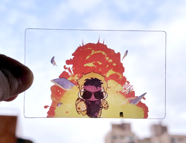 Mav Don't Look At Explosions Acrylic Stand & PVC Card　／Top Gun:Maverick　Goods　BY：一給IJI 