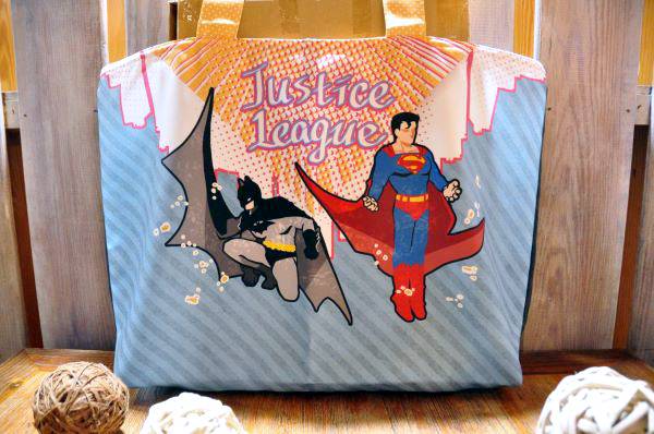 Superbat Tote Bag　／DC Comics　Superbat　Goods　BY：戀戀（日寢社） 