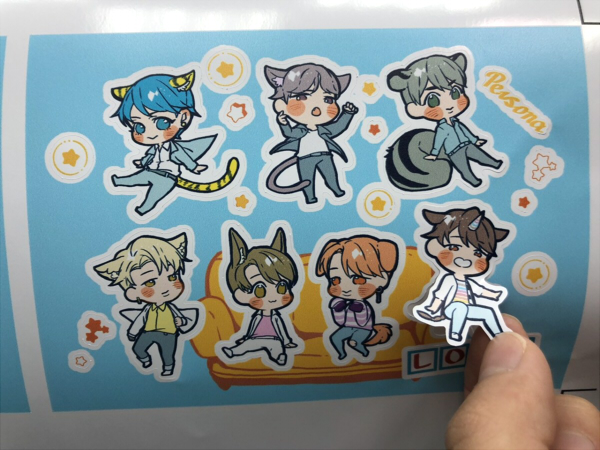 Boy With Luv ＆ ARMY With Luv Stickers　／BangTan Sonyeondan　Goods　BY：戀戀（日寢社） 