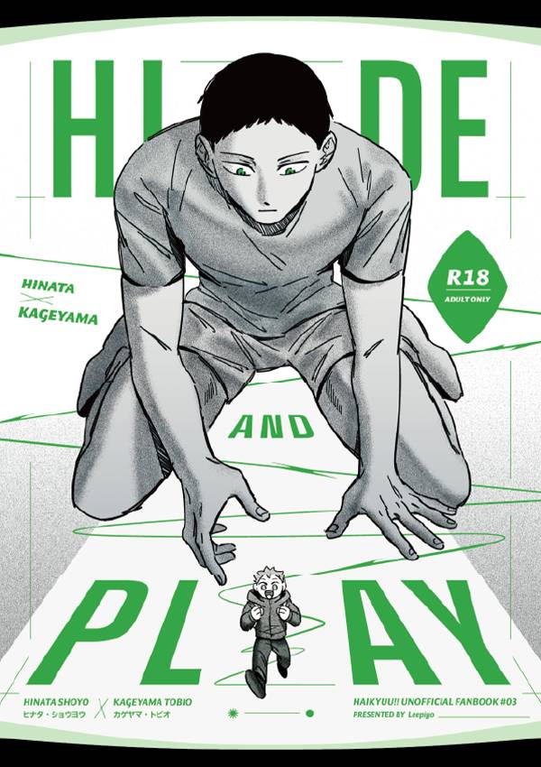《Hide and Play》　／Haikyu!!　Hinakage　Comic　BY：雞皮 