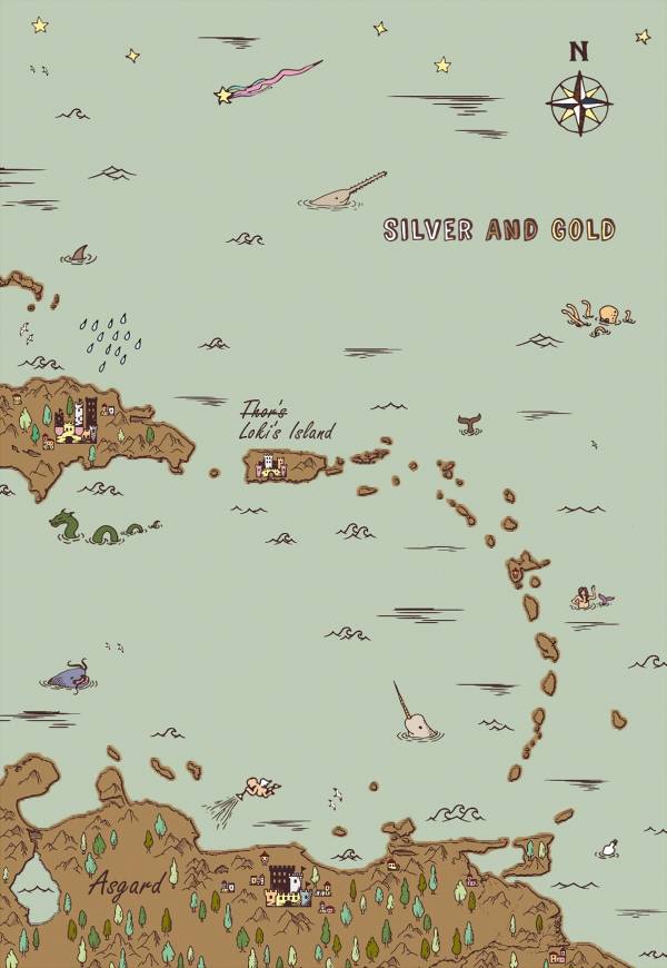 《Silver and Gold》　／Thor　Thorki　Novel　BY：ChiAki 雷神索爾　錘基　文本　BY：ChiAki