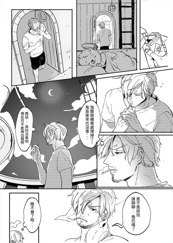 《The First Mates》　／One Piece　zorosanji　Comic　BY：Kuli 