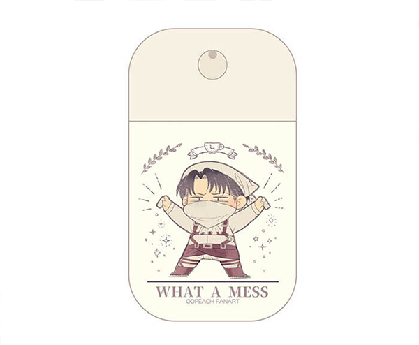 《What a Mess》Spray Bottle　／Attack on Titan　Goods　BY：OOPEACH 