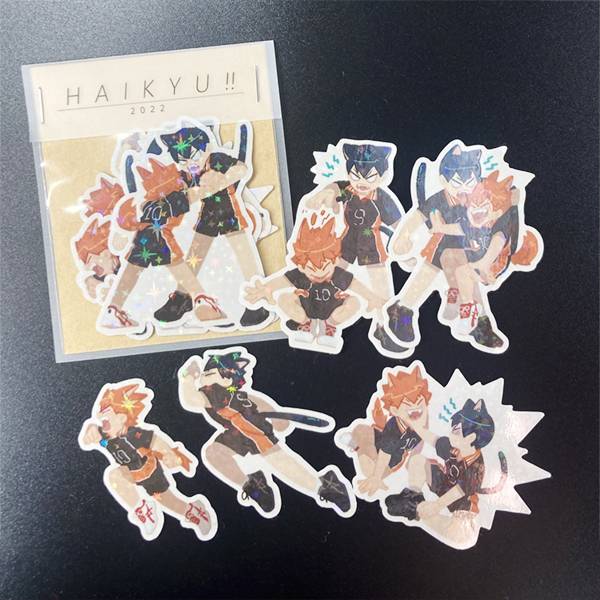 Hinakage Kenka Stickers Set　／Haikyu!!　Hinakage　Goods　BY：哩哩 