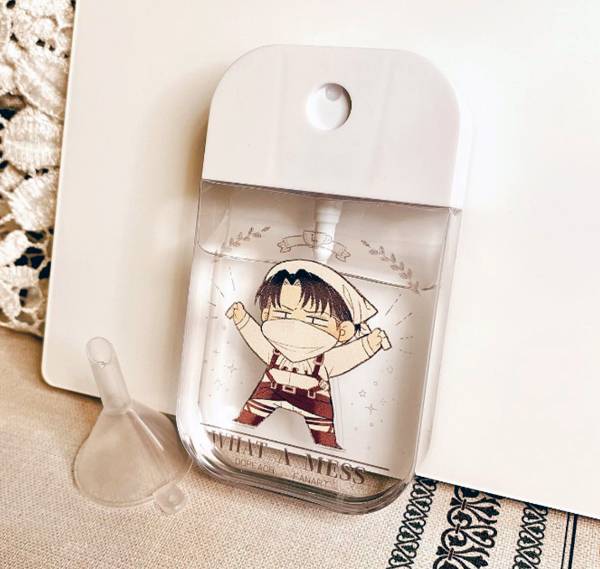 《What a Mess》Spray Bottle　／Attack on Titan　Goods　BY：OOPEACH 