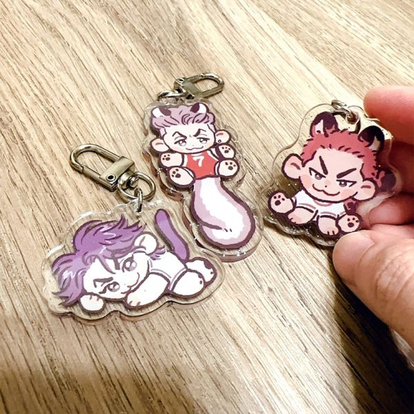 【PRE-SALE】SD Animals Acrylic Charms　／SLAM DUNK　Goods　BY：muto! 