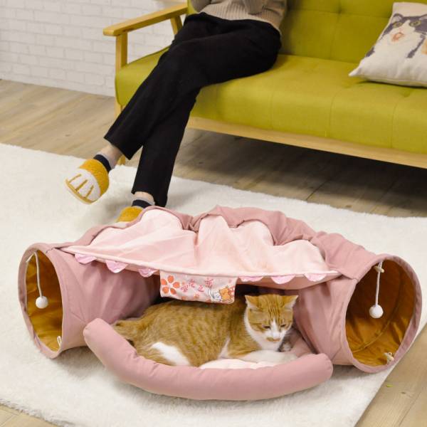 【主子小型遊樂園】4大主題貓咪貓窩隧道 