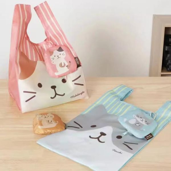 【購物提著喵】FUKU貓環保購物袋