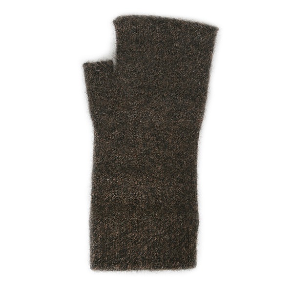 棕褐色紐西蘭貂毛羊毛袖套手套 保暖露指手套-美型袖套造型女用手套 保暖手套,袖套,羊毛手套,露指手套