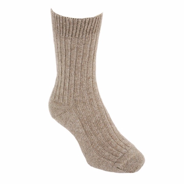 奶茶色紐西蘭貂毛羊毛襪*柔暖超質感休閒襪 保暖襪,毛襪,羊毛襪,保暖羊毛襪