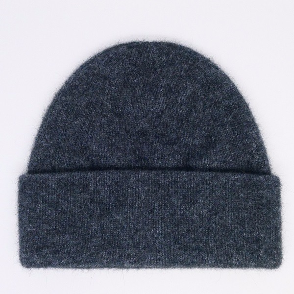 紐西蘭貂毛羊毛帽*炭灰色*雙層保暖帽男用女用 保暖帽,保暖帽男,保暖帽女,羊毛帽