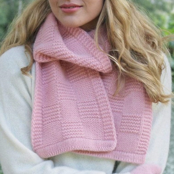 格線粉紅100%紐西蘭駝羊毛保暖圍巾 羊駝,ALPACA,圍巾,保暖,羊毛,保暖圍巾