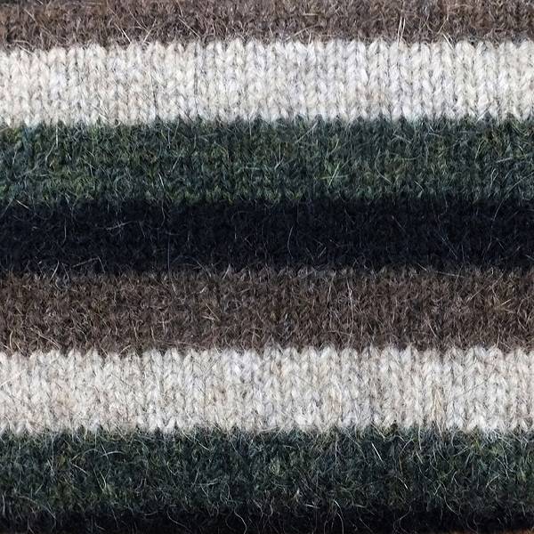 多彩條紋【棕黑】雙層紐西蘭貂毛羊毛圍巾 保暖圍巾男用女用 圍巾,保暖,保暖圍巾,羊毛圍巾