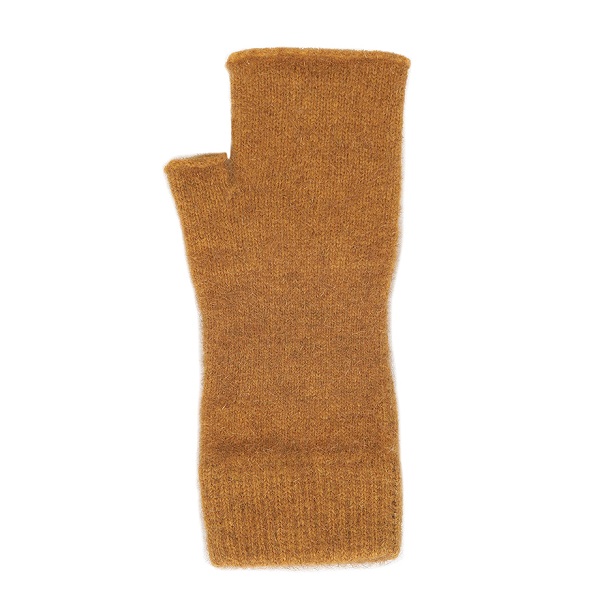 金色紐西蘭貂毛羊毛袖套手套 保暖露指手套-美型袖套造型女用手套 保暖手套,袖套,羊毛手套,露指手套