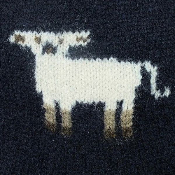 深藍色 紐西蘭100%純羊毛手套*兒童款*(羊咩咩) 羊毛手套,純羊毛手套,保暖手套,手套 兒童