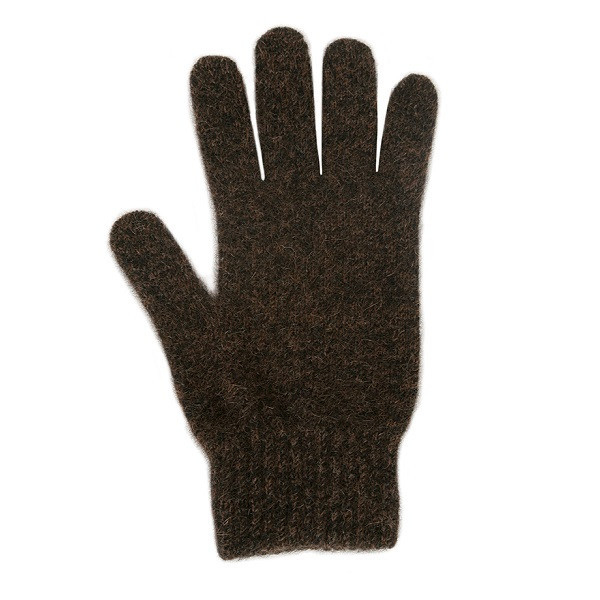 【棕褐】紐西蘭貂毛羊毛手套保暖手套 高保溫輕量男用手套女用手套 羊毛手套,保暖手套,防寒手套,手套男,手套女