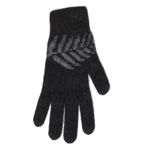 蕨葉紐西蘭貂毛羊毛手套保暖手套 羊毛手套,保暖手套,防寒手套,手套男,手套女