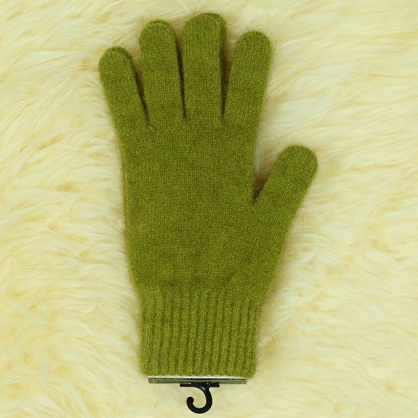 【橄欖綠】紐西蘭貂毛羊毛手套保暖手套 高保溫輕量男用手套女用手套 羊毛手套,保暖手套,防寒手套,手套男,手套女