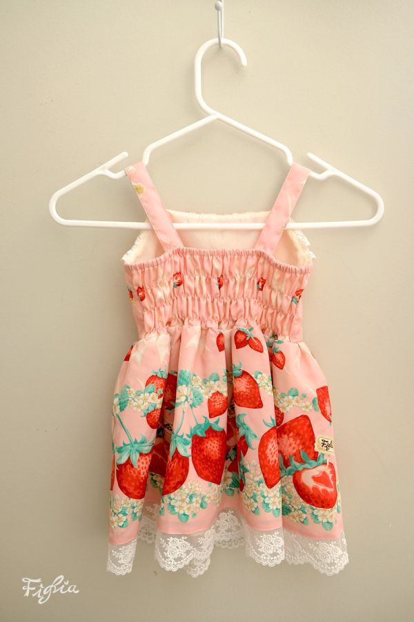 Strawberry Flowery JSK小女童背心洋裝 Strawberry Flowery JSK小女童背心洋裝