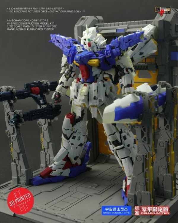 特價機甲之城1/72 MAS-10 GP01/Fb 陸戰型宇宙型標準版豪華版組裝模型