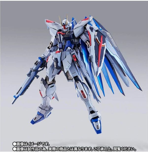 日版2023魂會場限定METAL BUILD 超合金鋼彈SEED 自由鋼彈SNOW SPARKLE