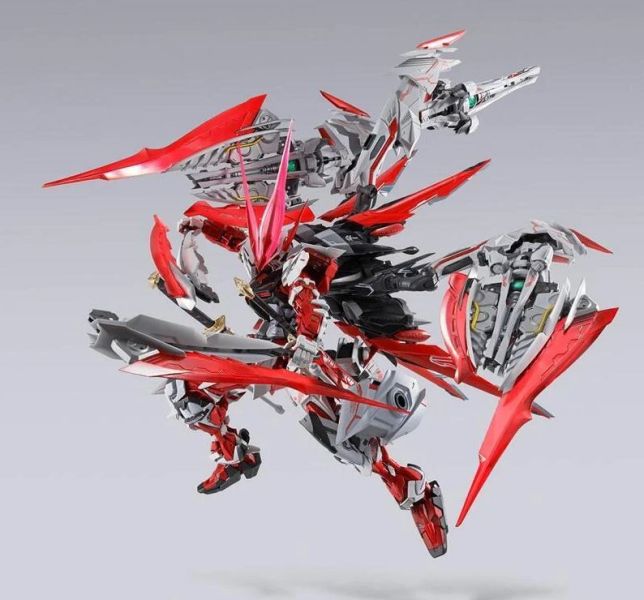 BANDAI 網路限定METAL BUILD 超合金紅色異端鋼彈闇夜紅龍型可動完成品