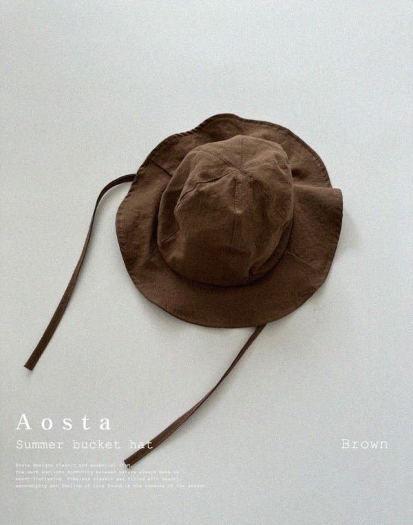 Aosta｜夏·百搭綁帶遮陽帽 